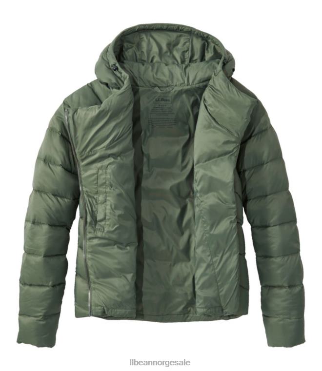 kvinner grenseløs dunjakke 24VDH6673 L.L.Bean yttertøy timian