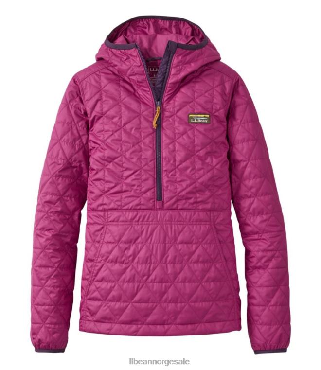 kvinner katahdin isolert genser 24VDH3618 L.L.Bean yttertøy sukkerplomme