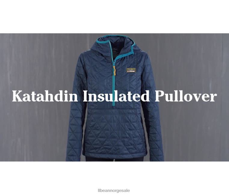 kvinner katahdin isolert genser 24VDH3618 L.L.Bean yttertøy sukkerplomme