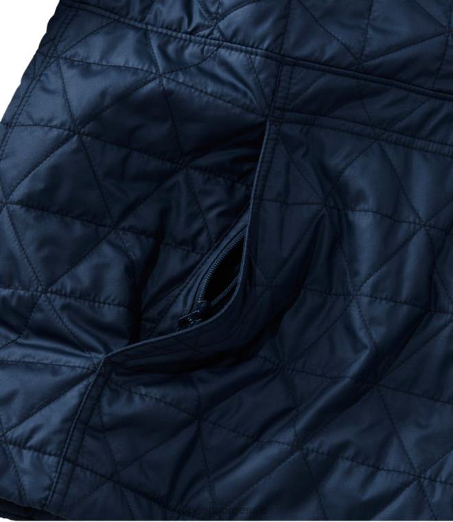 kvinner katahdin isolert genser 24VDH6044 L.L.Bean yttertøy rød rips