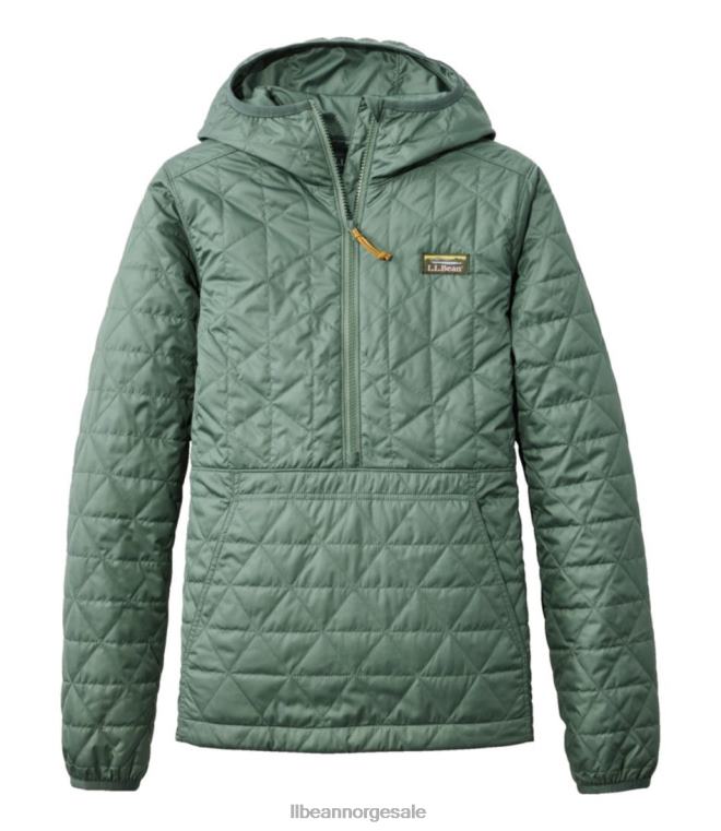 kvinner katahdin isolert genser 24VDH7306 L.L.Bean yttertøy sjøgrønn