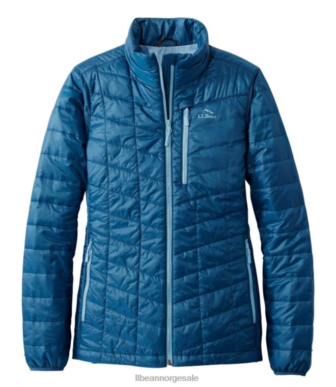 kvinner primaloft pakkejakke 24VDH5069 L.L.Bean yttertøy mørk marinblå