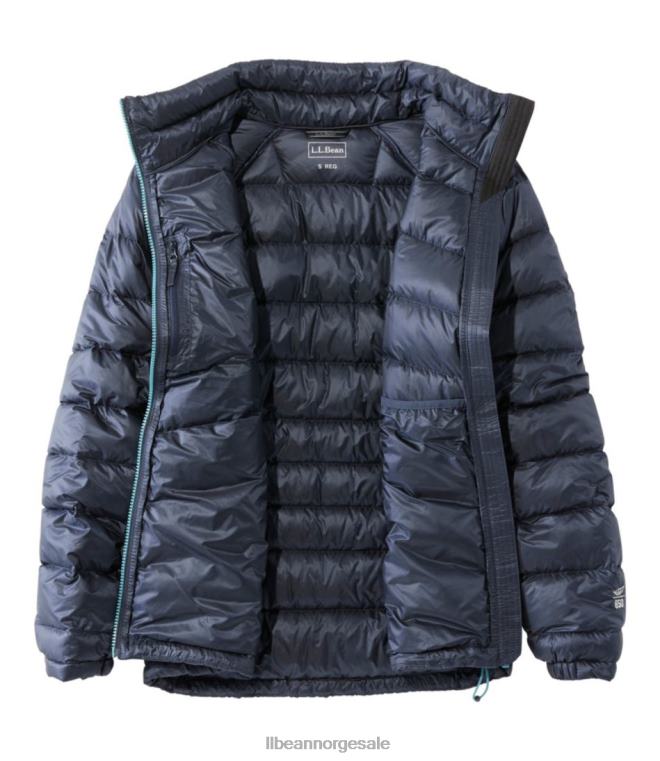 kvinner ultralett 850 dunjakke 24VDH5094 L.L.Bean yttertøy karbon marine