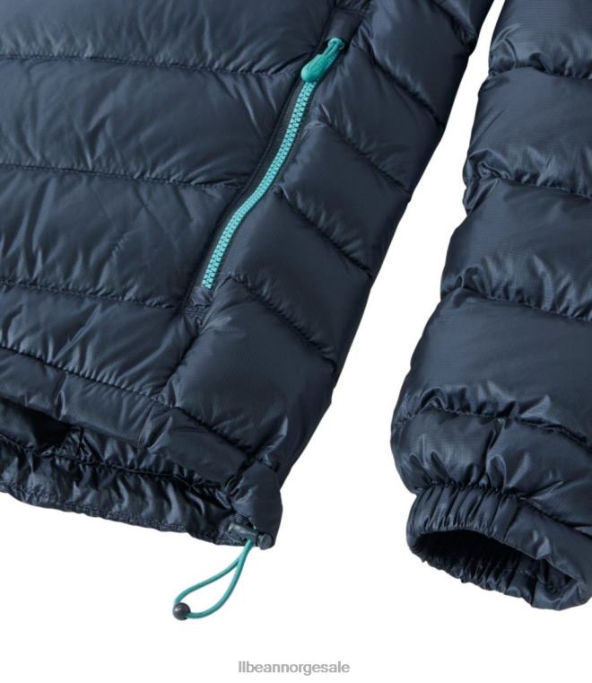 kvinner ultralett 850 dunjakke 24VDH6677 L.L.Bean yttertøy dyp lagune