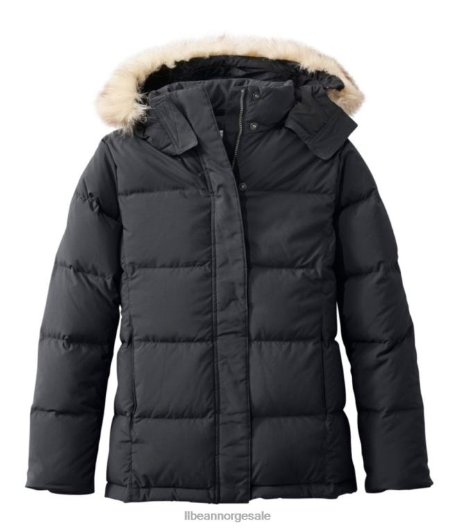 kvinner ultravarm jakke 24VDH3676 L.L.Bean yttertøy svart