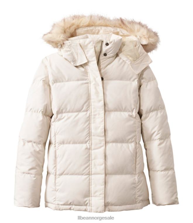 kvinner ultravarm jakke 24VDH6072 L.L.Bean yttertøy papirhvit