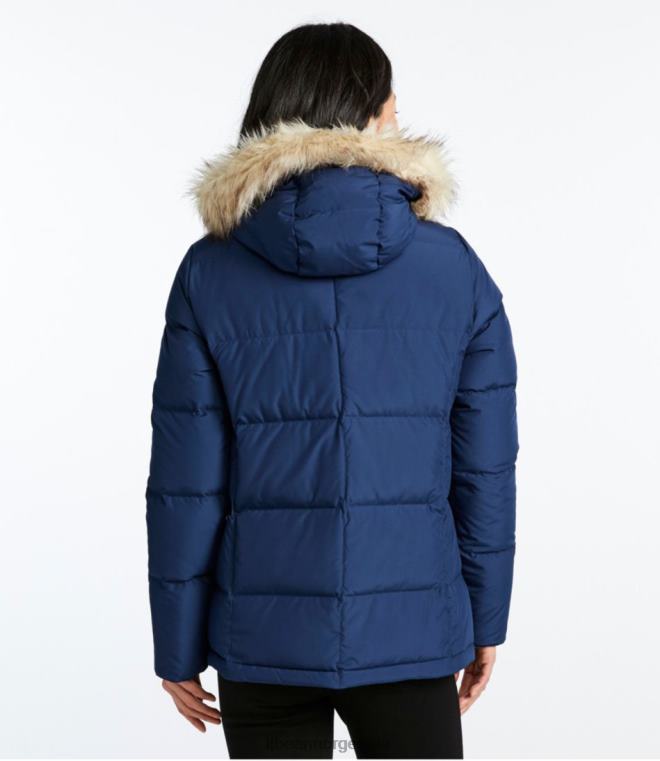 kvinner ultravarm jakke 24VDH910 L.L.Bean yttertøy grafittlyng