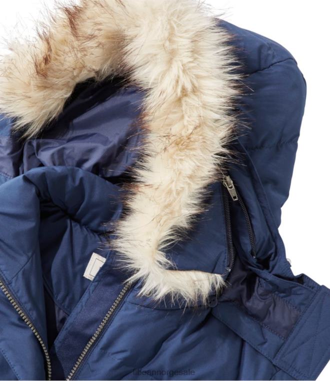 kvinner ultravarm jakke 24VDH910 L.L.Bean yttertøy grafittlyng