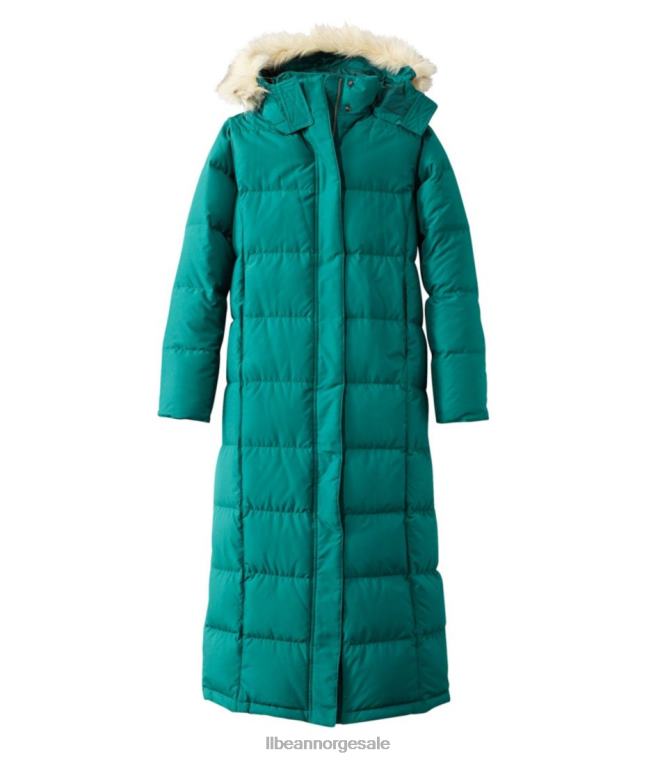 kvinner ultravarm pels 24VDH5137 L.L.Bean yttertøy gran