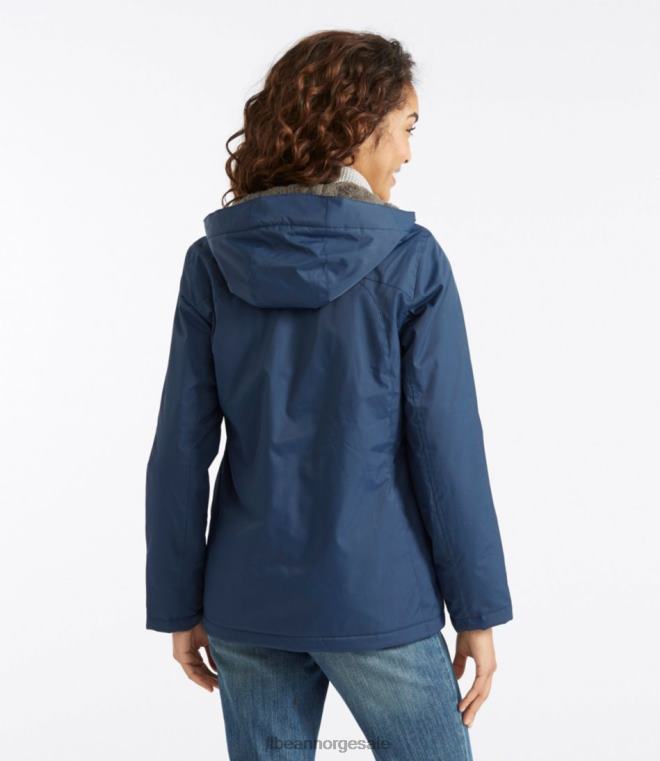 kvinner vintervarmer jakke 24VDH6049 L.L.Bean yttertøy stokkand krikkand