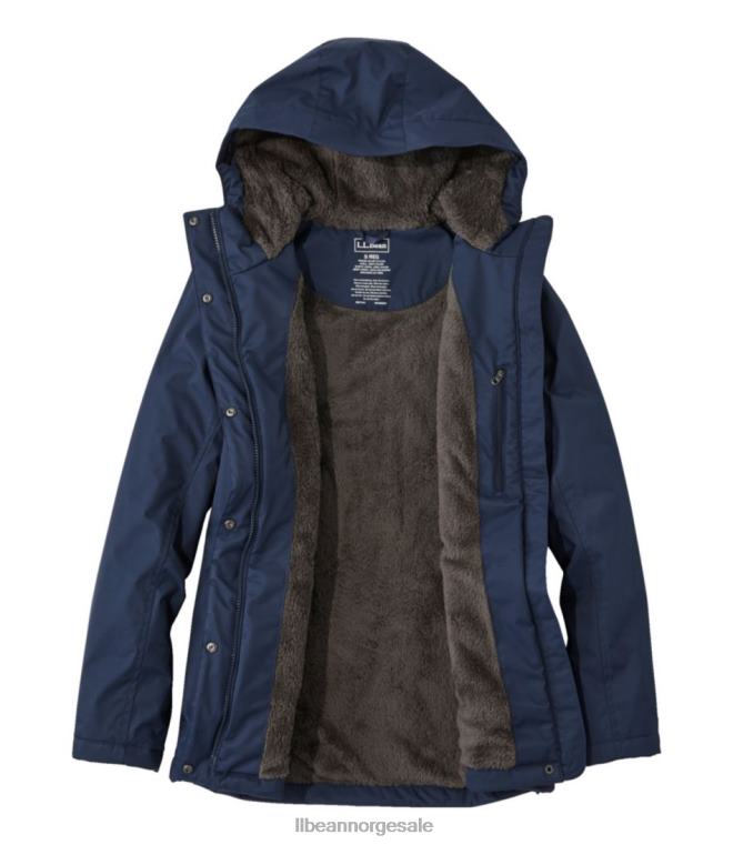 kvinner vintervarmer jakke 24VDH6678 L.L.Bean yttertøy taregrønn lyng