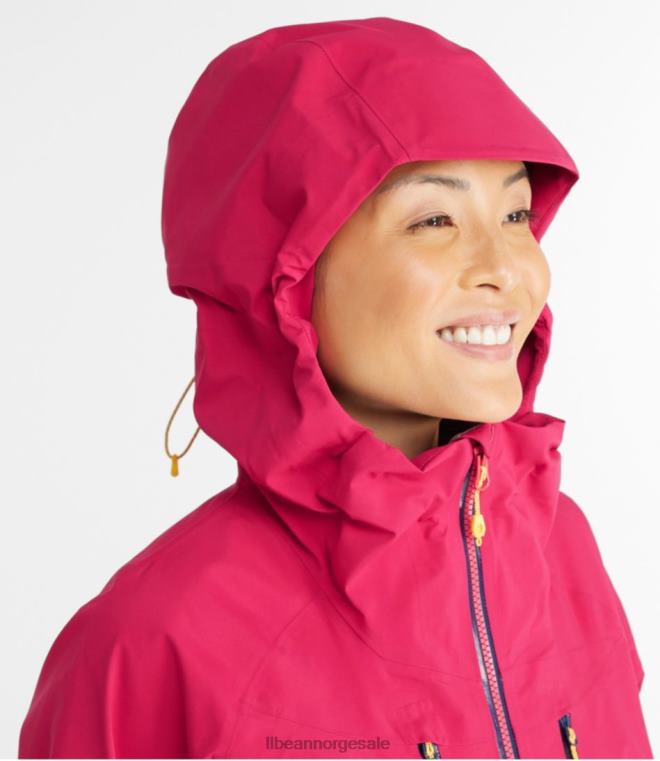 kvinner gore-tex pro patrollerjakke 24VDH3674 L.L.Bean yttertøy midnatt svart