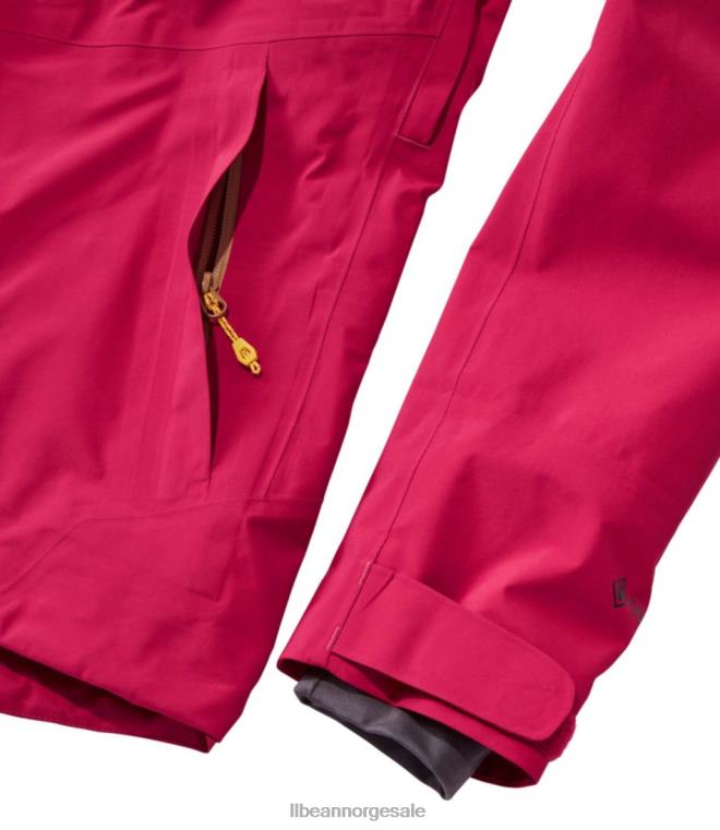 kvinner gore-tex pro patrollerjakke 24VDH3674 L.L.Bean yttertøy midnatt svart