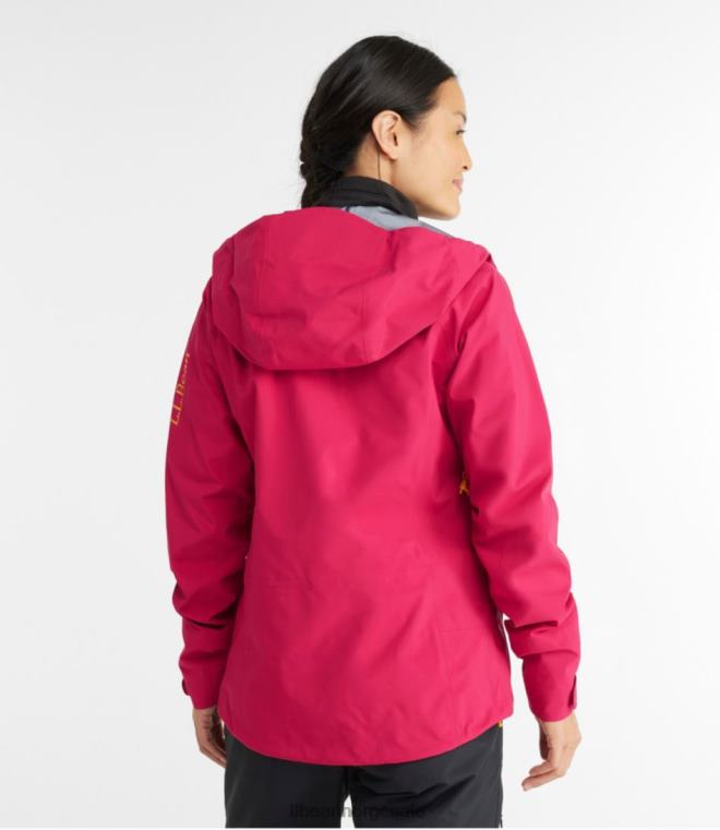 kvinner gore-tex pro patrollerjakke 24VDH906 L.L.Bean yttertøy valmue
