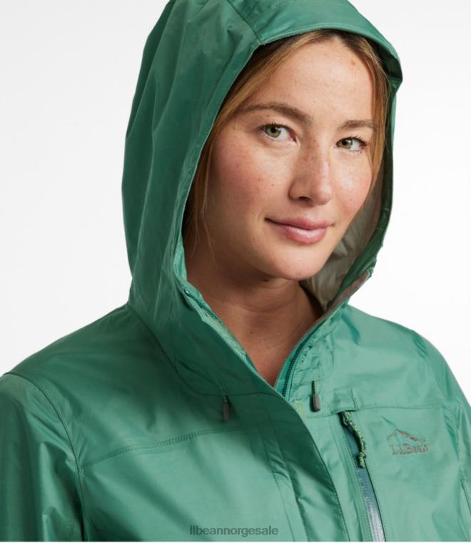 kvinner stimodell regnjakke 24VDH7041 L.L.Bean yttertøy svart