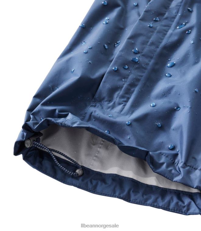 kvinner stimodell regnjakke 24VDH822 L.L.Bean yttertøy nautisk marine
