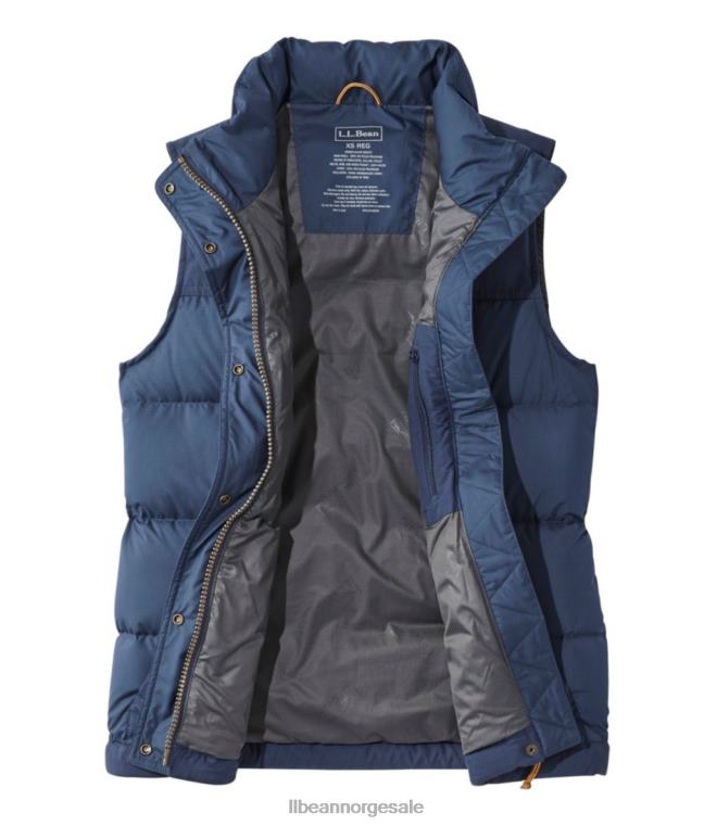 kvinner fjell klassisk dunvest 24VDH887 L.L.Bean yttertøy nautisk marine