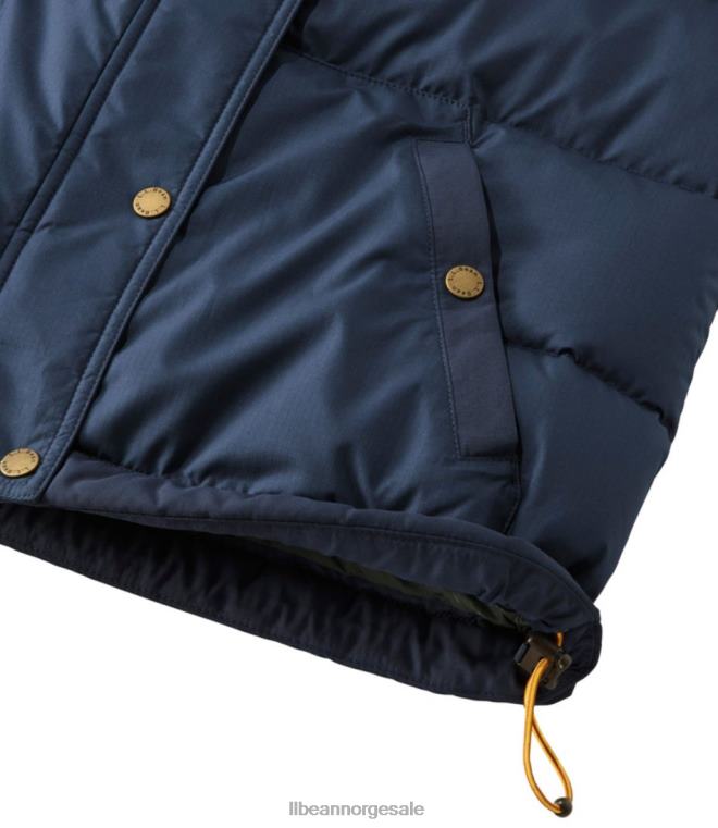 kvinner fjell klassisk dunvest 24VDH887 L.L.Bean yttertøy nautisk marine