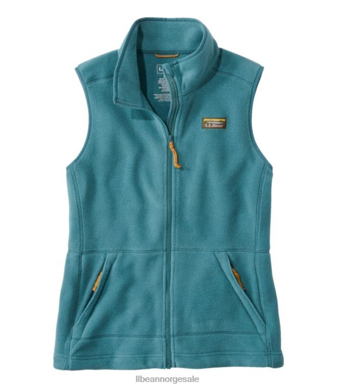 kvinner fjell klassisk fleecevest 24VDH3610 L.L.Bean yttertøy storm krikkand