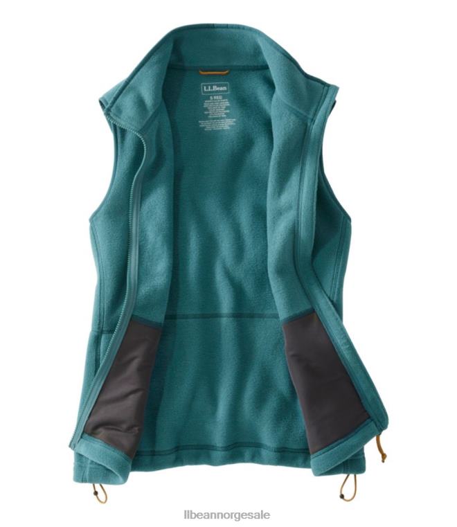 kvinner fjell klassisk fleecevest 24VDH3610 L.L.Bean yttertøy storm krikkand