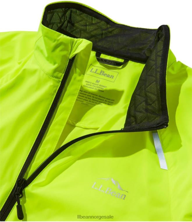 kvinner lys multisportvest 24VDH867 L.L.Bean yttertøy neon gul