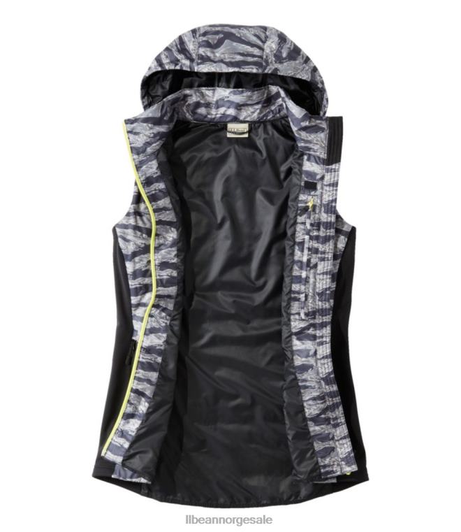 kvinner primaloft packaway lang vest 24VDH3669 L.L.Bean yttertøy karbon marine pensel camo