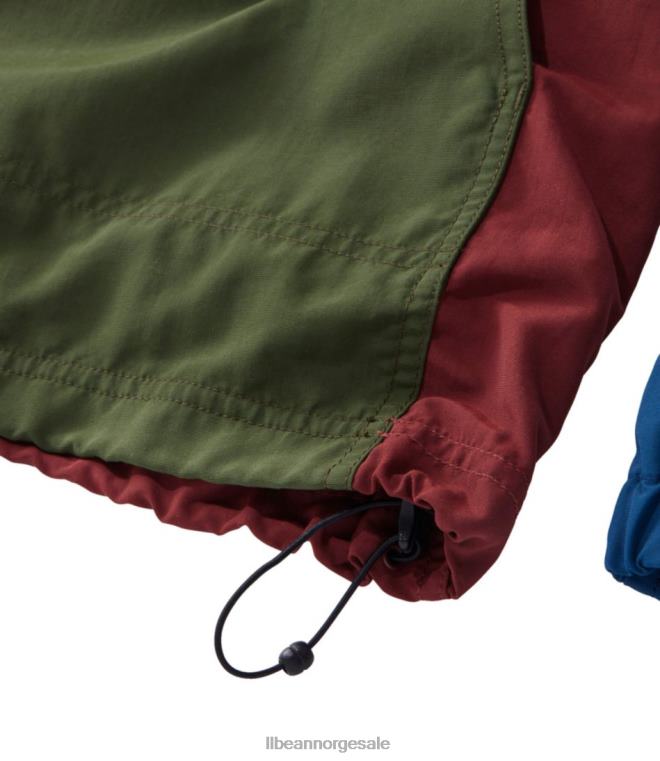 kvinner fjell klassisk anorakk 24VDH6657 L.L.Bean yttertøy svart/lys lilla