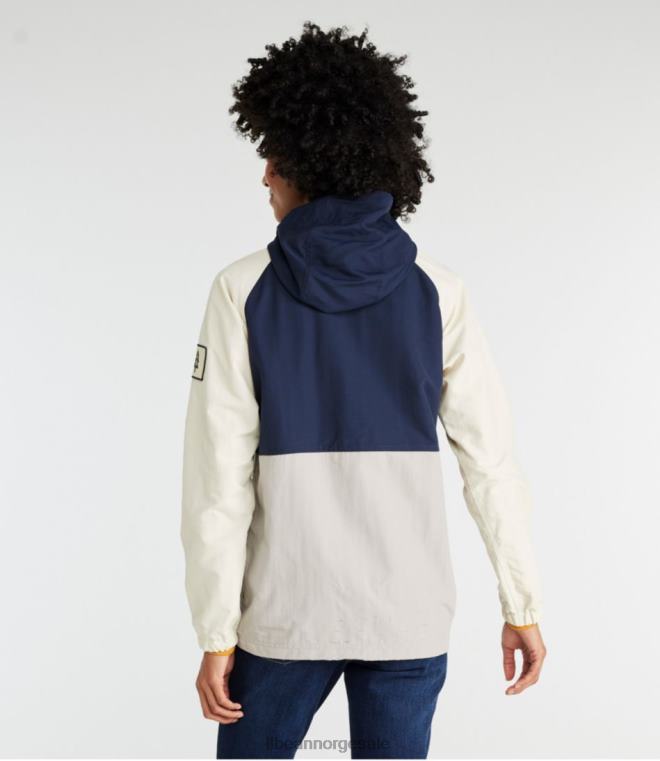 kvinner fjell klassisk anorakk 24VDH950 L.L.Bean yttertøy klassisk marine/mørk furu