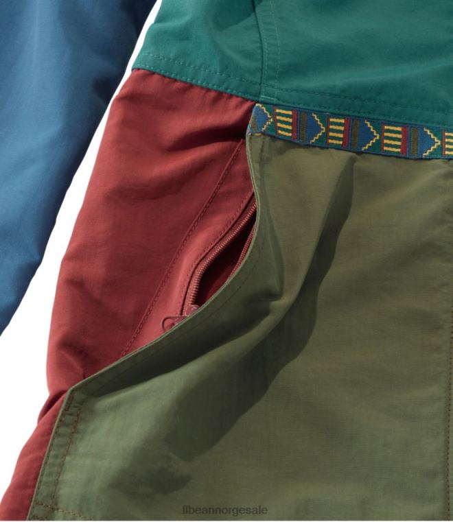 kvinner fjell klassisk jakke 24VDH5066 L.L.Bean yttertøy Bayside blå/iris lilla