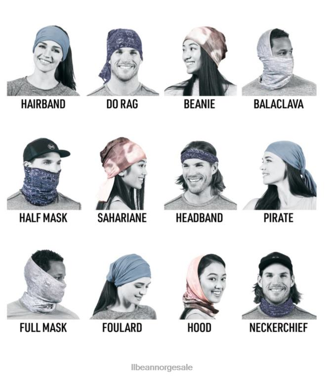 menn buff coolnet uv pluss multifunksjonell hodeplagg 24VDH5901 L.L.Bean fiske aspekt blågrønn
