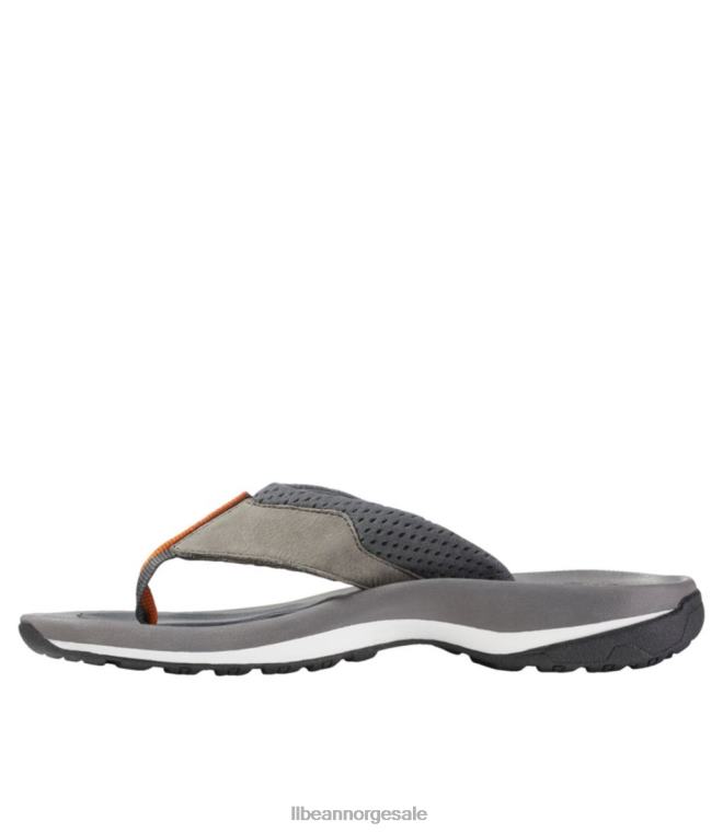 menn swift river sport flip-flops 24VDH1089 L.L.Bean fottøy karbon marine