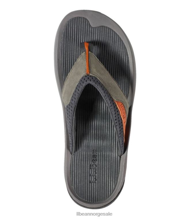 menn swift river sport flip-flops 24VDH1089 L.L.Bean fottøy karbon marine