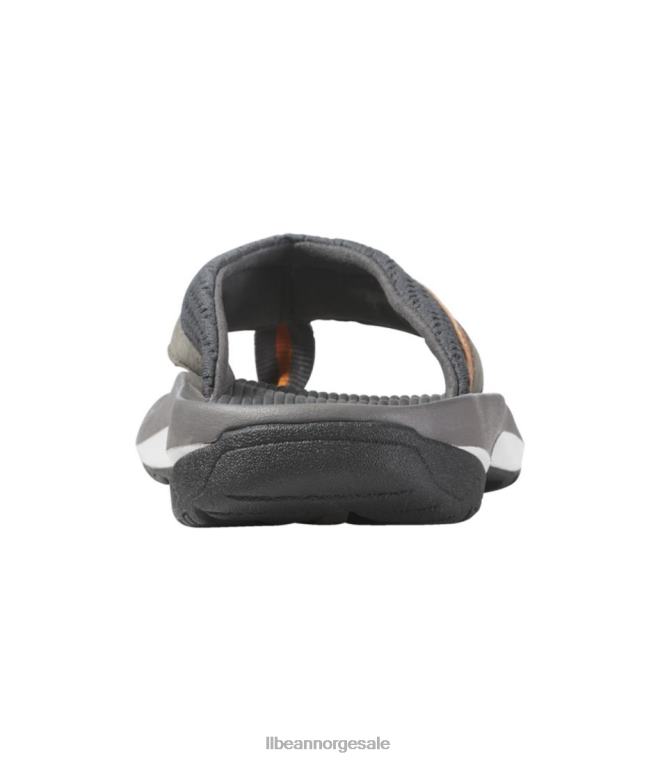 menn swift river sport flip-flops 24VDH3800 L.L.Bean fottøy mørk silt