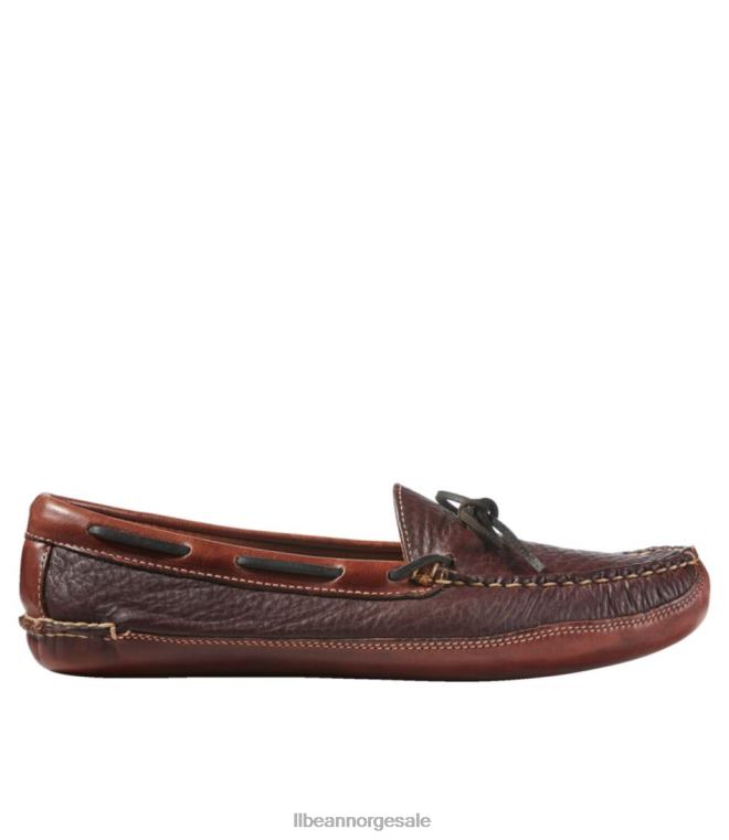 menn bison dobbelsåle tøfler 24VDH1021 L.L.Bean x Double L fottøy rosin