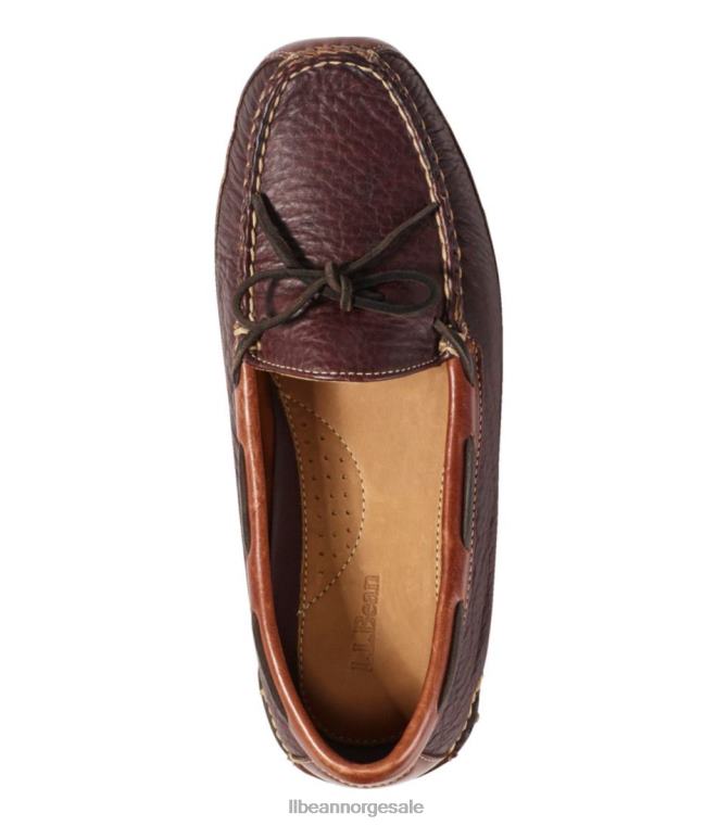menn bison dobbelsåle tøfler 24VDH1021 L.L.Bean x Double L fottøy rosin