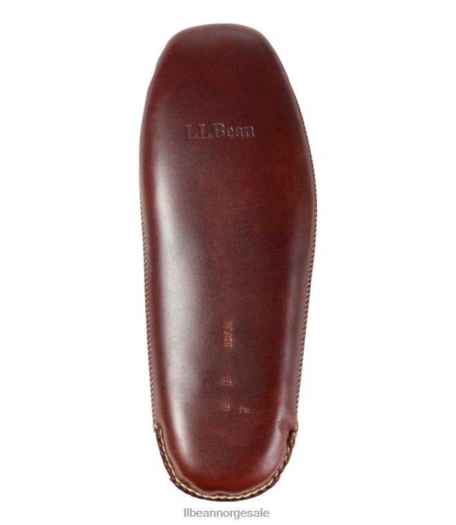 menn bison dobbelsåle tøfler 24VDH1021 L.L.Bean x Double L fottøy rosin
