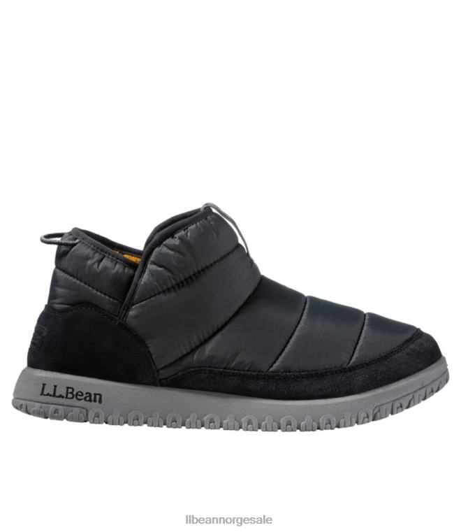 menn fjell klassiske vatterte ankelstøvletter 24VDH3754 L.L.Bean fottøy svart/jern