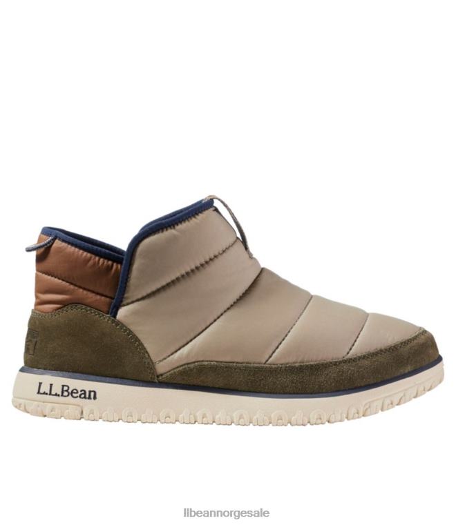 menn fjell klassiske vatterte ankelstøvletter 24VDH5183 L.L.Bean fottøy taregrønn/kystsand