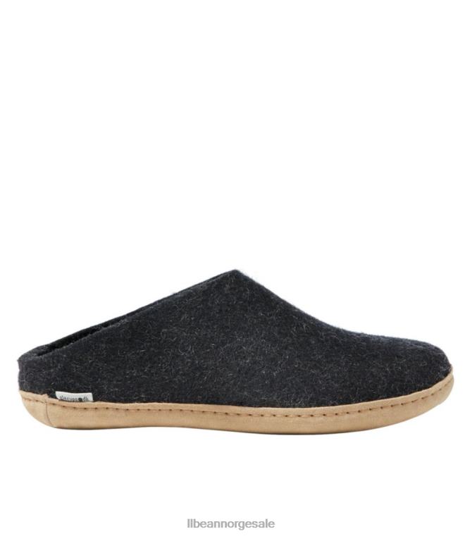 menn glerups ulltøfler 24VDH3785 L.L.Bean fottøy kull
