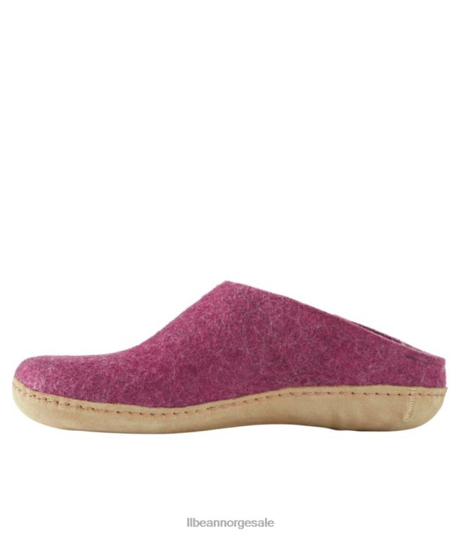 menn glerups ulltøfler 24VDH5201 L.L.Bean fottøy tranebær
