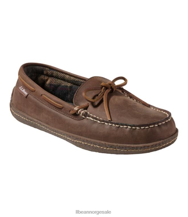 menn håndsydde tøfler 24VDH958 L.L.Bean fottøy grafitt