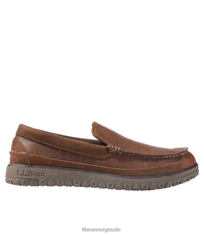 menn hele uken slipper mocs 24VDH5163 L.L.Bean fottøy mørkebrun