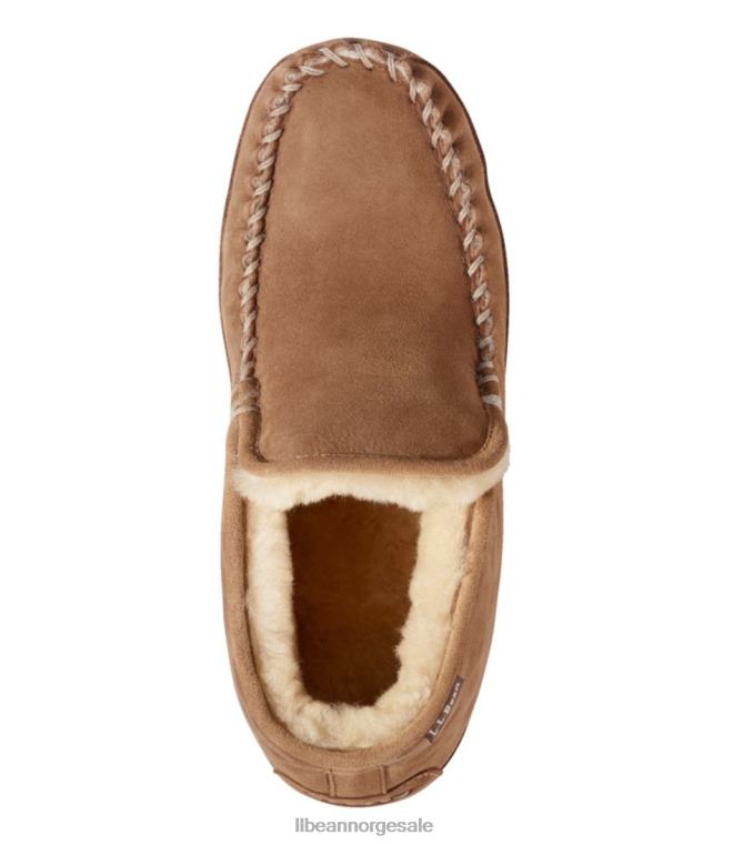 menn ond gode tøfler 24VDH3736 L.L.Bean fottøy karbon marine/sadel