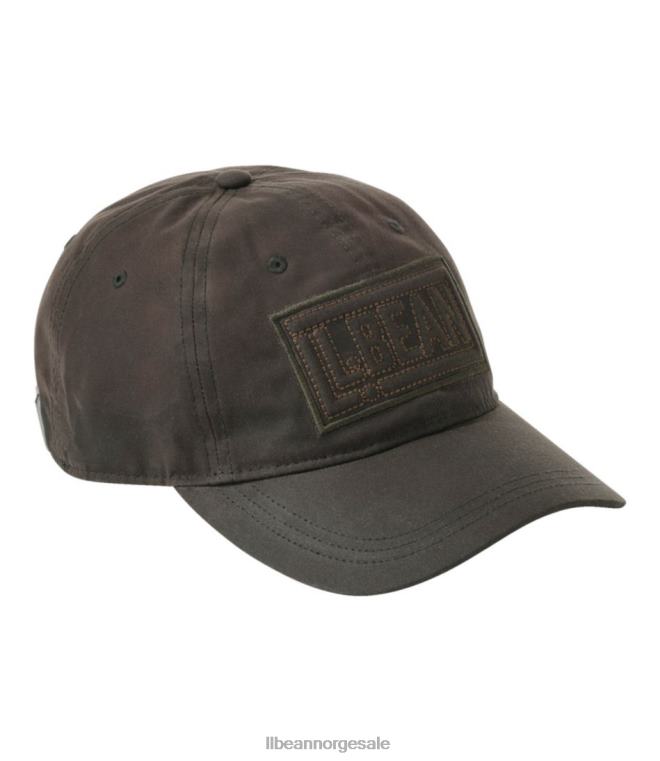 menn baseballcaps i lerret 24VDH140 L.L.Bean tilbehør mørk furu