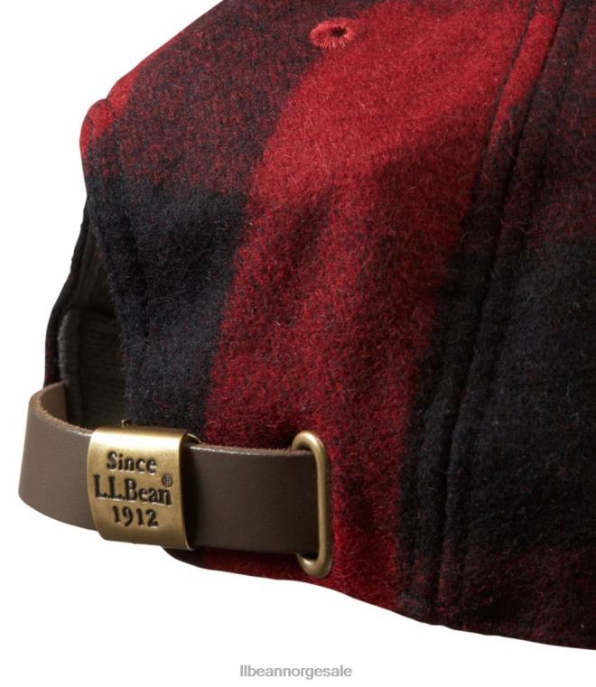 menn kulehette i ullblanding 24VDH3550 L.L.Bean tilbehør rød