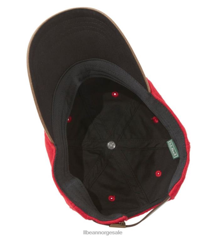 menn kulehette i ullblanding 24VDH3550 L.L.Bean tilbehør rød
