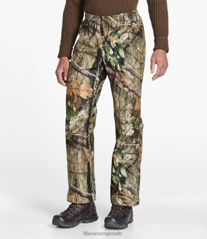 menn northwoods regnbukser 24VDH1850 L.L.Bean utendørs utstyr mosegrodd eikeland