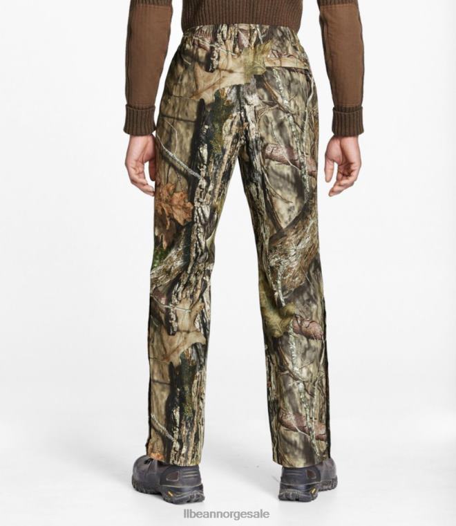 menn northwoods regnbukser 24VDH1850 L.L.Bean utendørs utstyr mosegrodd eikeland