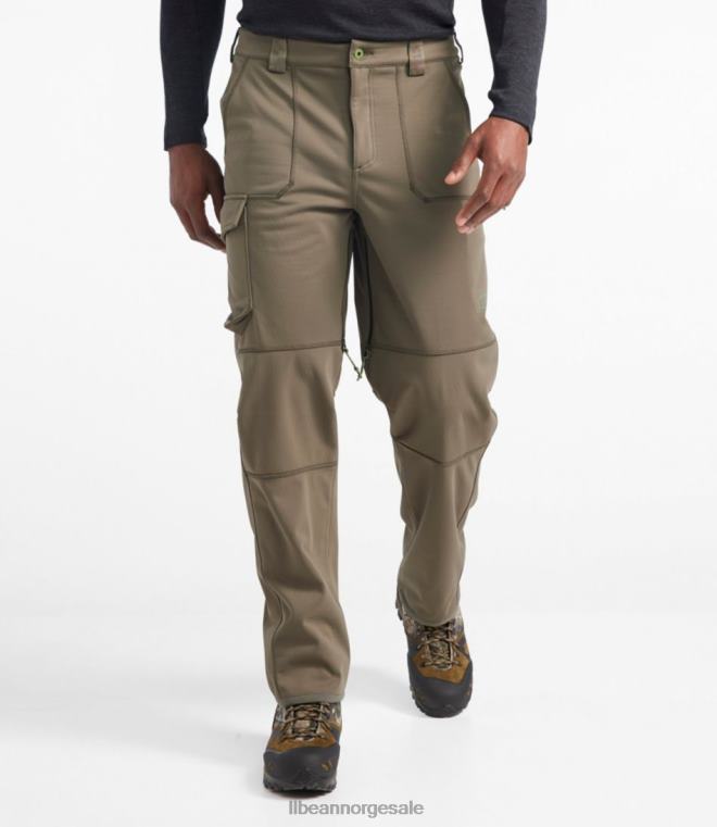 menn ridge runner softshellbukse 24VDH802 L.L.Bean utendørs utstyr mose khaki