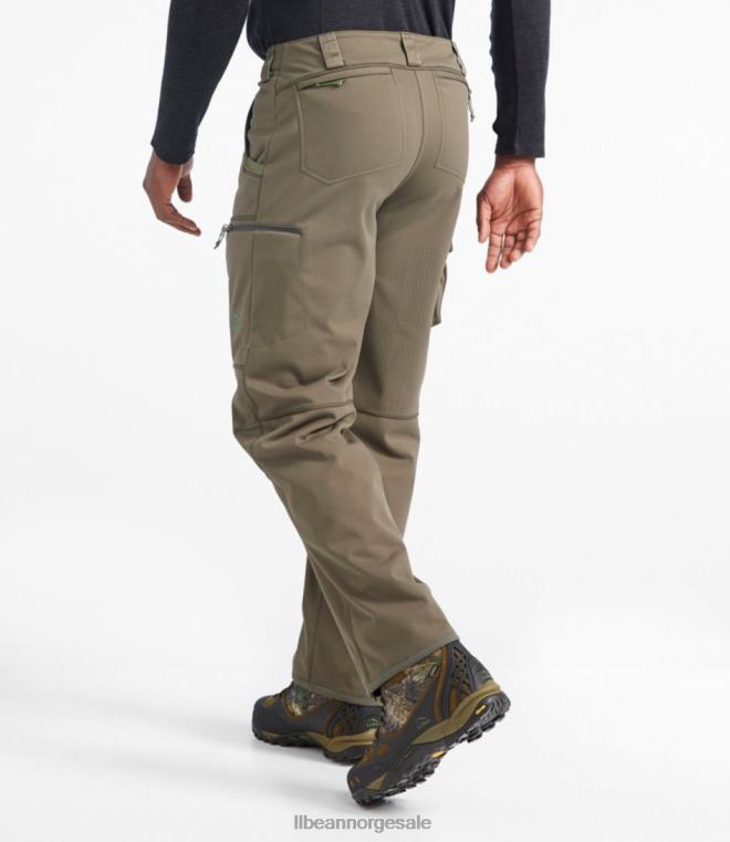 menn ridge runner softshellbukse 24VDH802 L.L.Bean utendørs utstyr mose khaki